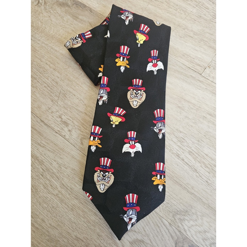 LOONEY TUNES 1995 MENS NOVELTY COLLECTORTIE 56" LONG